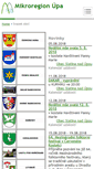 Mobile Screenshot of mikroregionupa.cz